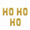Yılbaşı Gold HO HO HO Folyo Balon 90 Cm