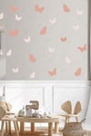  Pastel Tonlarda Kelebek Figürlü Çocuk Bebek Odası Dekoratif Sticker Seti 64 Parça Stok Kodu: k778 