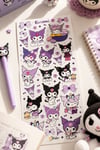 132 Adet Sanrio Temalı Sticker Seti - Kalem Suluk Defter Cam Masa Laptop Tablet Sticker Suya Dayanıklı