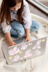 182 Adet Unicorn Sticker Seti - Kalem Suluk Defter Cam Masa Laptop Tablet Sticker Suya Dayanıklı