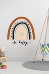 Be Happy Gökkuşağı Çocuk Odası Duvar Sticker