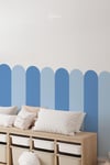 Dekoratif Duvar Kağıdı Panel Görünümlü Folyo Kaplama Sticker, Silinebilir 64x112cm