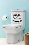 Eğlenceli Klozet Kapağı ve Banyo Sticker