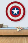 Kaptan Amerika (60x60 cm) Captain America Süper Kahraman Duvar St