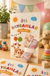Kurban Bayramı Harçlık Kartı 10’lu Set – Çocuklar İçin Bayramlık Para ve Hediye Kartı