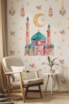 Ramazan Ayı Sticker Oyun ve Etkinlik Seti, 4 lü set Çocuklar için Ramazan Süsleme ve Etkinlik Seti4