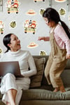 Safari Hayvanları ve Yapraklar Çocuk Bebek Odası Duvar Cam Sticker Seti