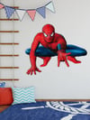 Spiderman-Oturan Örümcek Adam Çocuk Odası Duvar Sticker