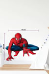 Spiderman-Oturan Örümcek Adam Çocuk Odası Duvar Sticker