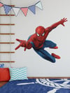Spiderman-Uçan Örümcek Adam Çocuk Odası Duvar Sticker