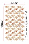 Uçan Papatyalar Çocuk Bebek Odası Duvar Dekorasyon Sticker Seti