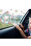 Uzay Mekiğinde Sevimli Ayıcık Araba Camı Sticker-çocuklar Için Yolculuk Stickerı
