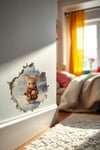 Yeni Yıl Temalı Mini Sticker Priz Sticker Yılbaşı Yeni Yıl Mini Boy Sticker