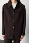 Dıştan Cepli Oversize Ceket