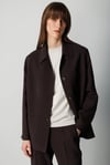 Dıştan Cepli Oversize Ceket