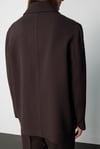 Dıştan Cepli Oversize Ceket