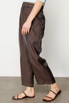 ELASTAN KEMERLİ BOL KESİM PANTOLON