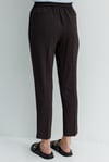 Elastan Kemerli Dar Paça Pantolon