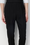 Elastan Kemerli Dar Paça Pantolon