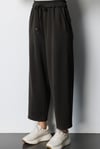 Elastan Kemerli Pensli Sweat Pantolon