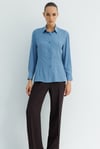 Jakarlı Rayon Bluz