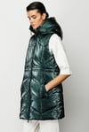 Kapüşonlu Kolsuz Anorak