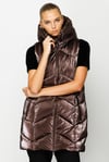 Kapüşonlu Kolsuz Anorak