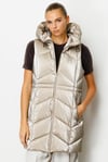 Kapüşonlu Kolsuz Anorak