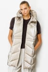 Kapüşonlu Kolsuz Anorak