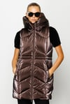 Kapüşonlu Kolsuz Anorak