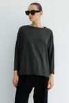 Kayık Yaka Oversize Triko