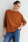 Kayık Yaka Oversize Triko