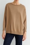 Kayık Yaka Oversize Triko