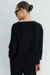 Kayık Yaka Oversize Triko