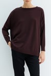 Kayık Yaka Oversize Triko