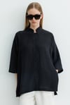 Kimono Yaka Uzun Gömlek