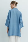 Kimono Yaka Uzun Gömlek