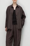 Oversize Cepli Keten Ceket