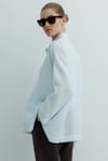 Oversize Cepli Keten Ceket