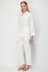 Oversize Cepli Keten Ceket
