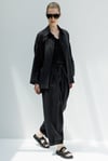 Oversize Cepli Keten Ceket