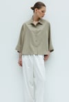 Oversize Yarasa Kol Bluz