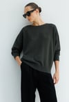 Petek Örgü Oversize Triko