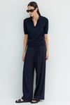 Polo Yaka Yarım Kol Triko