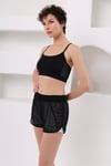 BİKİNİADASEALapieno 264299 BEYAZ ŞORTLU FİLE DETAYLI SPORCU TAKIM