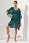 PAREOPIERRE CARDINPierre Cardin 231802 KOLU BANT DETAYLI TUNİK PAREO