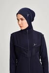 TESETTÜR MAYOHAŞEMAHaşema H-2853 MİRAY SPRL FİLE DETAYLI SPOR LİKRA TESETTÜR MAYO