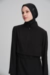 TESETTÜR MAYOHAŞEMAHaşema HSM-2934 ESİLA SİYAH TESETTÜR MAYO