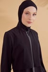 TESETTÜR MAYOMARİNAMarina M2314 PARAŞÜT BASİC SİYAH TAM KAPALI TESETTÜR MAYO
