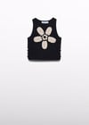 Abel & Lula Çiçek Detaylı Kız Çocuk Bluz 5174